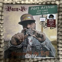 Bun B Return Of The Trill Vinyl Exclusive 2025 New Autographed Signed RSD