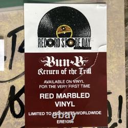 Bun B Return Of The Trill Vinyl Exclusive 2025 New Autographed Signed RSD