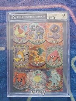 CHARIZARD 2000 Topps Chrome Promo Sheet SQUIRTLE RAICHU + 6 MORE! Autographs