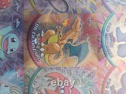 CHARIZARD 2000 Topps Chrome Promo Sheet SQUIRTLE RAICHU + 6 MORE! Autographs