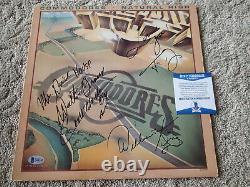 COMMODORES Signed AUTOGRAPHED Natural High RECORD ALBUM Beckett COA Three Times