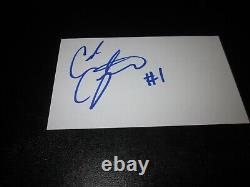 Cade Cunningham Signed Autographed 3x5 Index Card-signed In High School 2019