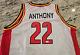 Carmelo Anthony Signed Oak Hill High School Nike Jersey Jsa Coa Knicks Nuggets