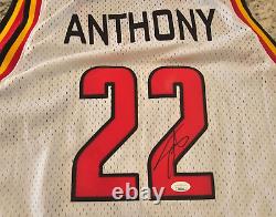 Carmelo Anthony Signed Oak Hill High School Nike Jersey Jsa Coa Knicks Nuggets