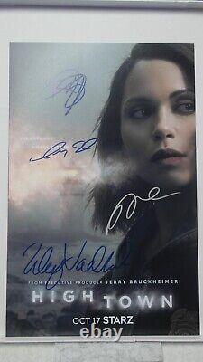 Cast Autographed High Town 11x17 Poster Monica Raymund + COA