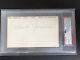 Charlie Jamieson Signed Autograph Index Card PSA 1915 Debut 1920 World Series