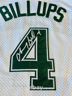 Chauncey Billups Signed Autograph George Washington High School Jersey NBA USA