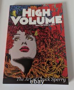 Chuck Sperry Signed Autographed High Volume Art Book New Widespread Panic Artist