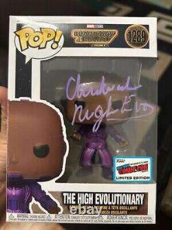 Chukwudi Iwuji Signed High Evolutionary Funko Autographed SWAU Authenticated