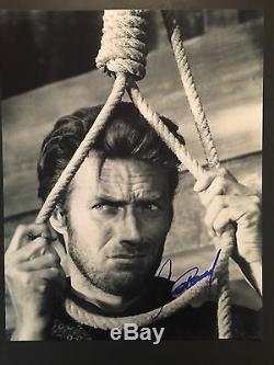 Clint Eastwood Hang'Em High Autograph Signed Photo PSA 11x14