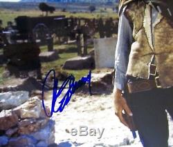 Clint Eastwood Hang' Em High Autographed Signed 11x14 Photo Psa/dna Loa Framed