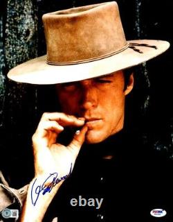 Clint Eastwood Signed Autographed 11X14 Photo Hang'Em High BAS AC16969