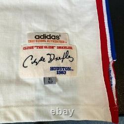 Clyde Drexler Signed Authentic 1983 High School Houston Cougars Jersey PSA DNA