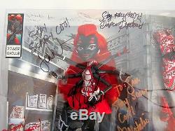 Comic Con 2013 Monster High Doll Webarella Signed to SAM