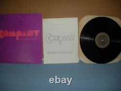 Company A Musical Comedy LP Signed by Members of High School Cast With booklet