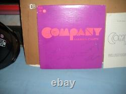 Company A Musical Comedy LP Signed by Members of High School Cast With booklet