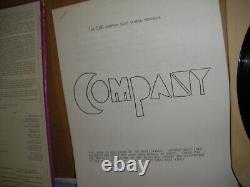 Company A Musical Comedy LP Signed by Members of High School Cast With booklet