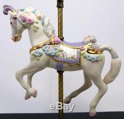 Cybis Limited Edition Carousel Horse Sugarplum Pony Signed from1981 13.5High