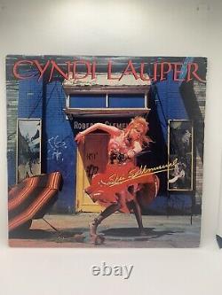 Cyndi Lauper Signed Autographed She's So Unusual Album Vinyl LP JSA COA Record