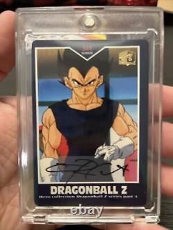 DBZ Hero Collection 4 Autograph Series Vegeta #344