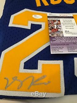 DERRICK ROSE BULLS KNICKS Signed SIMEON HIGH SCHOOL Jersey JSA COA