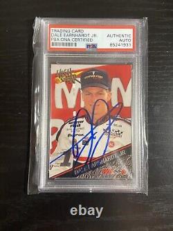 Dale Earnhardt Jr signed 1994 Wheels High Gear Rookie Card PSA DNA Autograph Hot