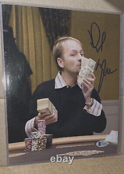 Daniel Negreanu High Stakes Poker Pro Signed 8x10 Photo Beckett COA WSOP Champ