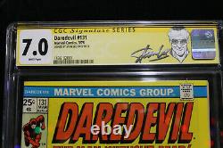 Daredevil #131 CGC 7.0 STAN LEE SIGNED! (Marvel) HIGH RES SCANS