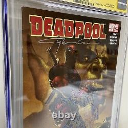 Deadpool 1 CGC 8.5 VF+ Clayton Crain Signed! 2008 Skrulls High Grade 1st Issue