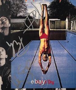 Def Leppard JSA Signed Autograph High n Dry Album Cover