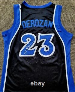Demar Derozan Signed High School (Compton) Jersey Size L In Person. JSA CERT