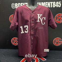 Derek Jeter Autographed Kansas City Monarchs High School Jersey Signed MLB