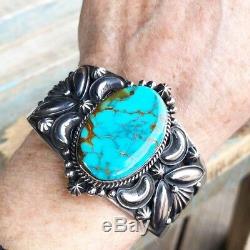 Derrick Gordon High Grade Royston Turquoise Cuff Signed