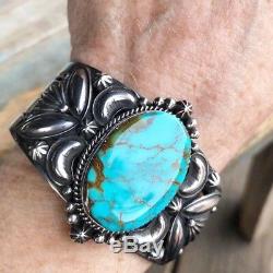 Derrick Gordon High Grade Royston Turquoise Cuff Signed