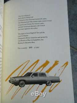 Dolan's Cadillac Stephen King Book LTD EDITION & SIGNED #277 of 1000 HIGH GRADE