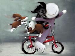 Doug Hyde Riding High Ltd Edt Giclee Print Mounted