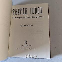 Draper Touch The High Life and High. SIGNED Carleton Varney First/First HCDJ