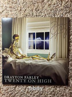 Drayton Farley Signed Twenty On High Vinyl Album Country Singer Autograph