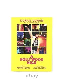 Duran Duran Rare Band Signed Autographed Hollywood High Book 7 Flexi Discs COA