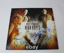 E Street Band X9 Signed Autograph Album Vinyl Record -springsteen High Hopes