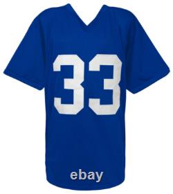 Ed O'Neill Signed Bundy #33 Polk High Blue Football Jersey withAl (SCHWARTZ COA)
