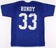 Ed O'Neill Signed Married With Children Polk High Jersey Inscribed Al Bundy