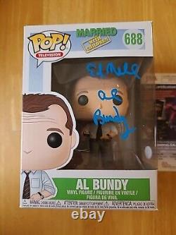 Ed O'Neill signed Al Bundy Polk High Target Funko Pop #692 autograph Beckett