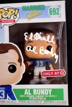 Ed O'Neill signed Al Bundy Polk High Target Funko Pop #692 autograph JSA Holo