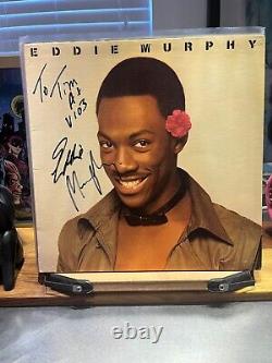Eddie Murphy ST signed autographed vinyl comedy album. Beautiful Signature