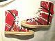 Eddie Van Halen's personal custom designed high tops SIGNED (4x) one of a kind