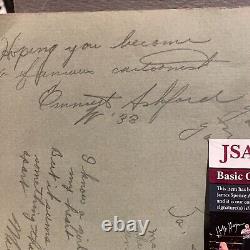 Emmett Ashford autographed High School Yearbook JSA certified