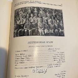 Emmett Ashford autographed High School Yearbook JSA certified