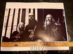 Emperor autographed high quality glossy picture Ihshan Samoth Trym Anthems