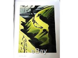 Eyvind Earle's Ltd Edition Serigraph High Country Valley